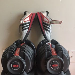 Adidas weightlifting shoes. Size 6.5 men lightly worn